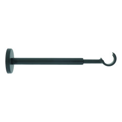 Support de tringle à rideau extensible MOBOIS – Noir mat | MOBOIS