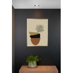 Spot encastrable Tube chrome Ø 9,2 cm GU10 50 W LUCIDE