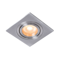 Spot encastrable Tube chrome GU10 50 W LUCIDE