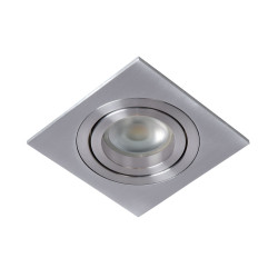 Spot encastrable Tube chrome GU10 50 W LUCIDE