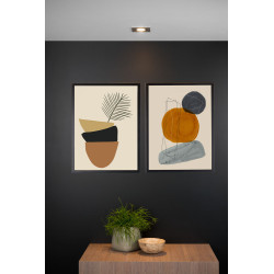 Spot encastrable Tube chrome GU10 50 W LUCIDE