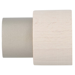 Embout de fermeture tringle bois LAB – Finition élégante | MOBOIS