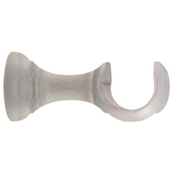 Support tringle bois LAB blanc 28mm – Facile à installer | MOBOIS
