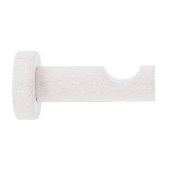 Support tringle bois LAB blanc – Accessoire rideau | MOBOIS