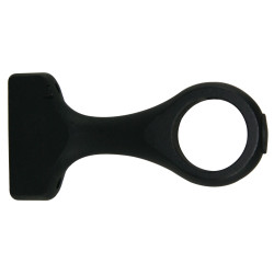 Support pour tringle à rideau en bois LAB noir mat – 2 pièces | MOBOIS