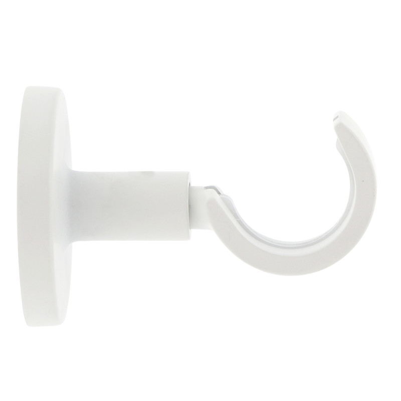 Support de tringle ouvert en métal Easy Fix blanc mat Ø 28 mm x 6 cm MOBOIS