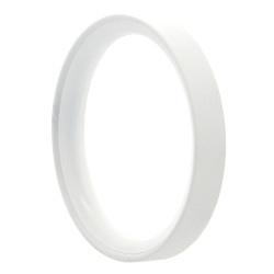 Anneau métal blanc mat Ø 52mm – Lot de 10 | MOBOIS