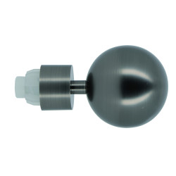 Embout tringle rideau Easy Fix Boule gun – Fermeture facile | MOBOIS