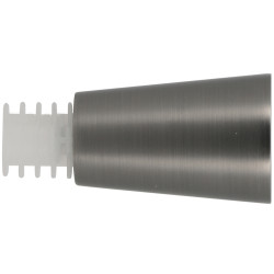 Embout tringle rideau Easy Fix – Finition gun foncé | MOBOIS