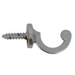 Gonds Crosse Chrome Ø 30mm – Lot de 2 | MOBOIS