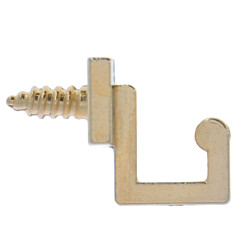 Gonds pour tringle en métal or Ø 20 mm – Lot de 2 pièces | MOBOIS