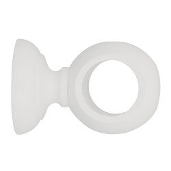 Support tringle rideau bois blanc 35mm – Fixation solide | MOBOIS