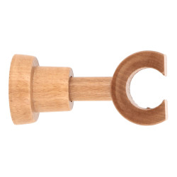 Support de rail à oeil extensible en bois hêtre Ø 28 mm x 8 - 9,5 cm MOBOIS