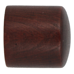 Embout tringle bois havane Ø 28mm – Finition élégante | MOBOIS
