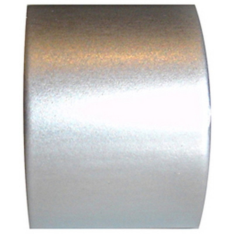 Embout de fermeture pour rail en métal chrome mat Ø 20 mm 2 pièces MOBOIS