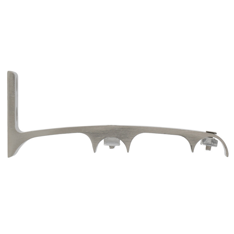 Support Rail Décalé 45° Picatinny 20mm - Métal Pour Point Rouge, Lampe, Laser - 5 Emplacements