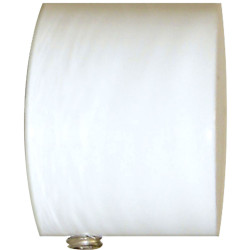 Embout Fermeture Rail Métal Blanc Ø 20mm – Lot de 2 | MOBOIS