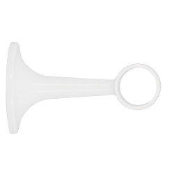 Support tringle rideau métal blanc Ø20mm – Installation facile | MOBOIS