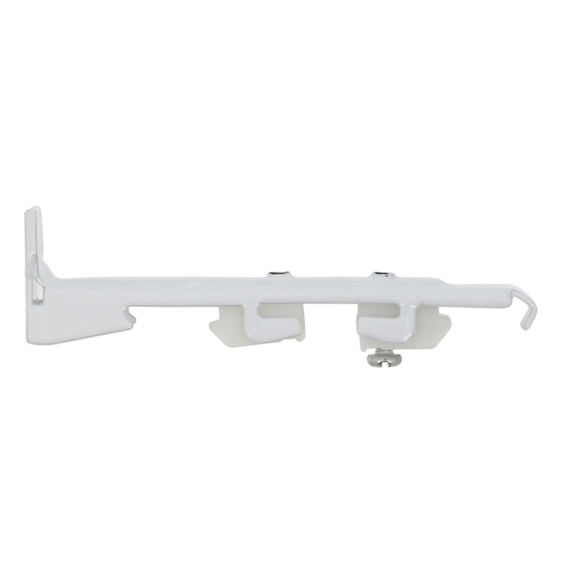 Support de rail double en métal blanc 2 pièces MOBOIS