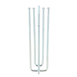 Agrafe flamande 4 branches – Fixation barre rideau | MOBOIS
