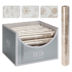 Chemin de table doré 28 x 300 cm