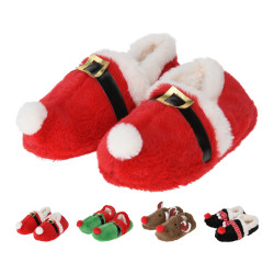 Paire de pantoufles de Noël