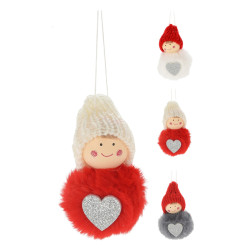 Ange de Noël à suspendre 9 cm