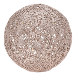 Sphère dorée LED blanc chaud Ø 20 cm Sphère dorée LED blanc chaud Ø 20 cm