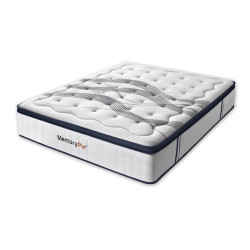 Matelas à ressorts Diamant 140 x 190 cm MEMORYPUR