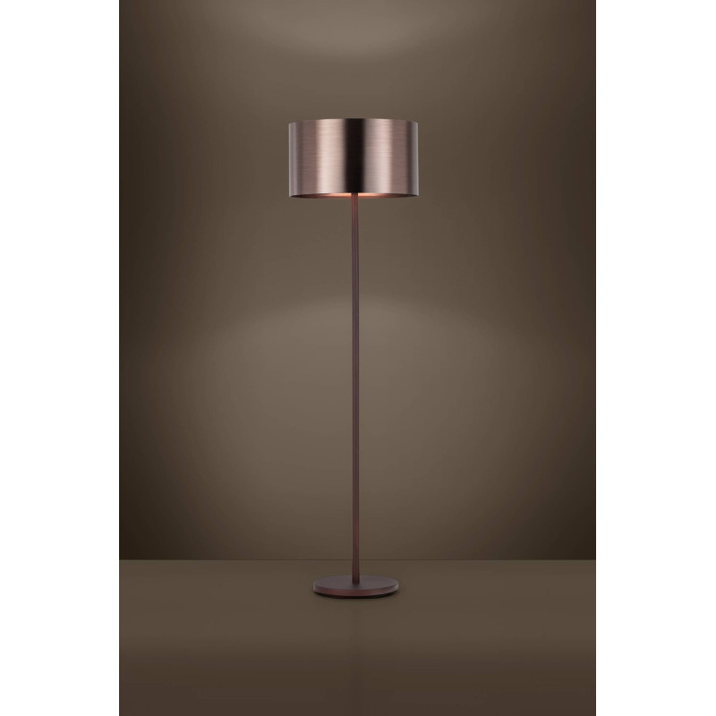 Lampadaire Saganto brun Ø 45 cm E27 60 W EGLO