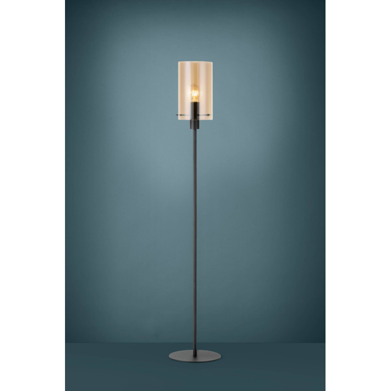 Lampadaire Polverara noir E27 40 W EGLO Lampadaire Polverara noir E27 40 W EGLO
