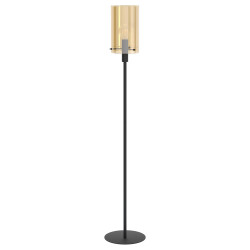 Lampadaire Polverara noir E27 40 W EGLO