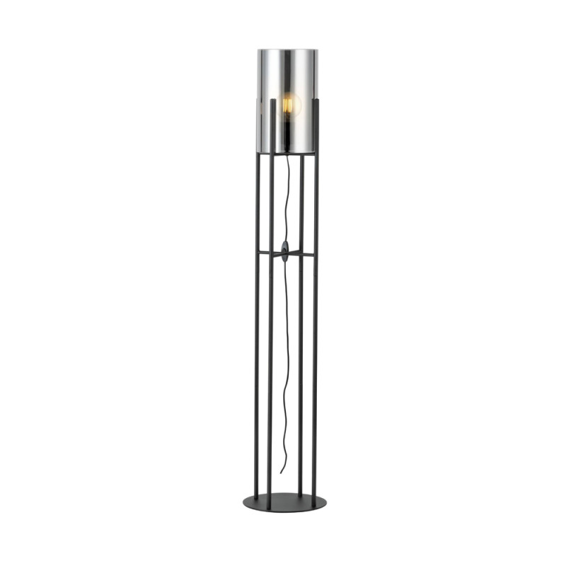 Lampadaire Glastonbury noir E27 60 W EGLO