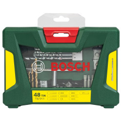 Coffret de forets V-Line 48 pièces BOSCH – Polyvalence | BOSCH Coffret de forets V-Line 48 pièces BOSCH – Polyvalence | BOSCH