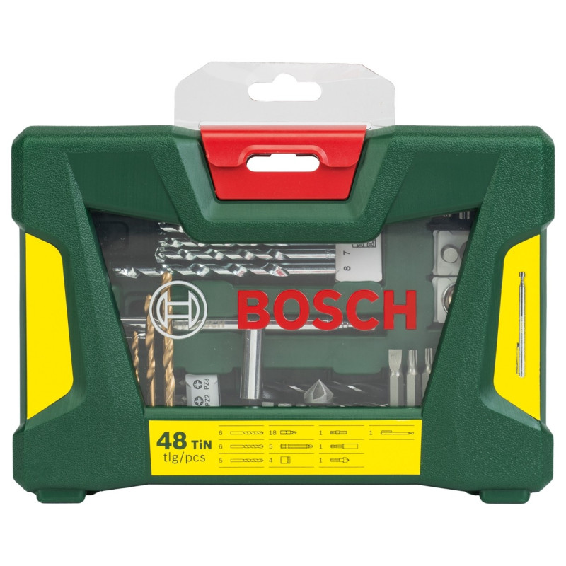 Coffret de forets V-Line 48 pièces BOSCH – Polyvalence | BOSCH Coffret de forets V-Line 48 pièces BOSCH – Polyvalence | BOSCH