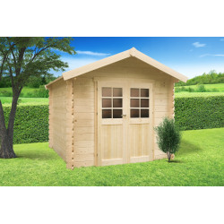 Abri de jardin en bois Gera 19 mm 2,48 x 2,48 m | SOLID