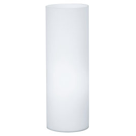 Lampe de table GEO blanche E27 60 W EGLO