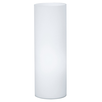 Lampe de table GEO blanche E27 60 W EGLO