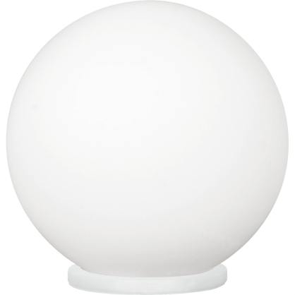 Lampe de table Rondo blanche Ø 20 cm E27 60 W EGLO