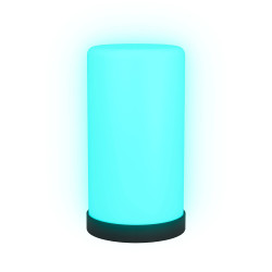 Lampe de table LED RGBIC noire et blanche 7,5 W EGLO Lampe de table LED RGBIC noire et blanche 7,5 W EGLO