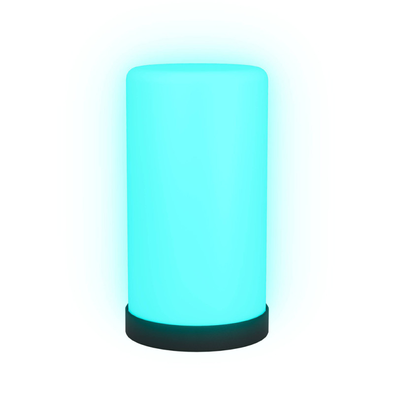 Lampe de table LED RGBIC noire et blanche 7,5 W EGLO Lampe de table LED RGBIC noire et blanche 7,5 W EGLO
