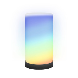 Lampe de table LED RGBIC noire et blanche 7,5 W EGLO Lampe de table LED RGBIC noire et blanche 7,5 W EGLO