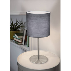 Lampe de table Pasteri 1 taupe E27 60 W EGLO Lampe de table Pasteri 1 taupe E27 60 W EGLO