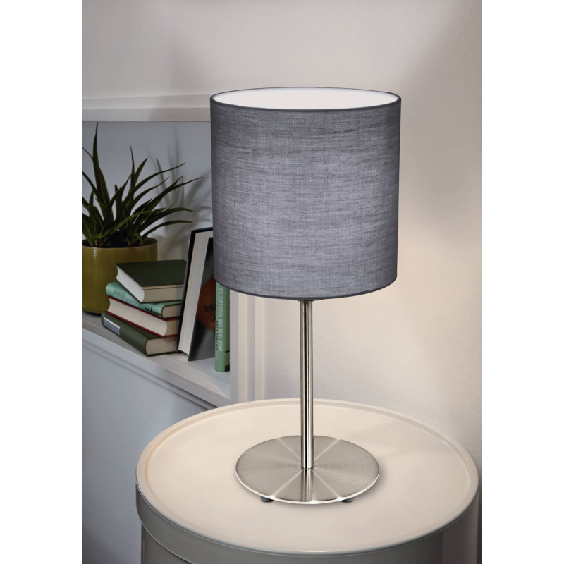Lampe de table Pasteri 1 taupe E27 60 W EGLO Lampe de table Pasteri 1 taupe E27 60 W EGLO