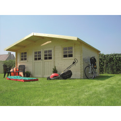 Abri de jardin Montreux 28 mm 5,08 x 5,08 m SOLID