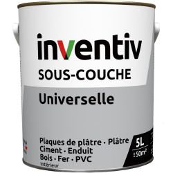 Sous-couche universelle blanc mat 5 L INVENTIV