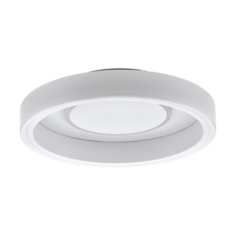 Plafonnier LED Remidos blanc dimmable Ø 40 cm 15,5 W et 4,5 W EGLO