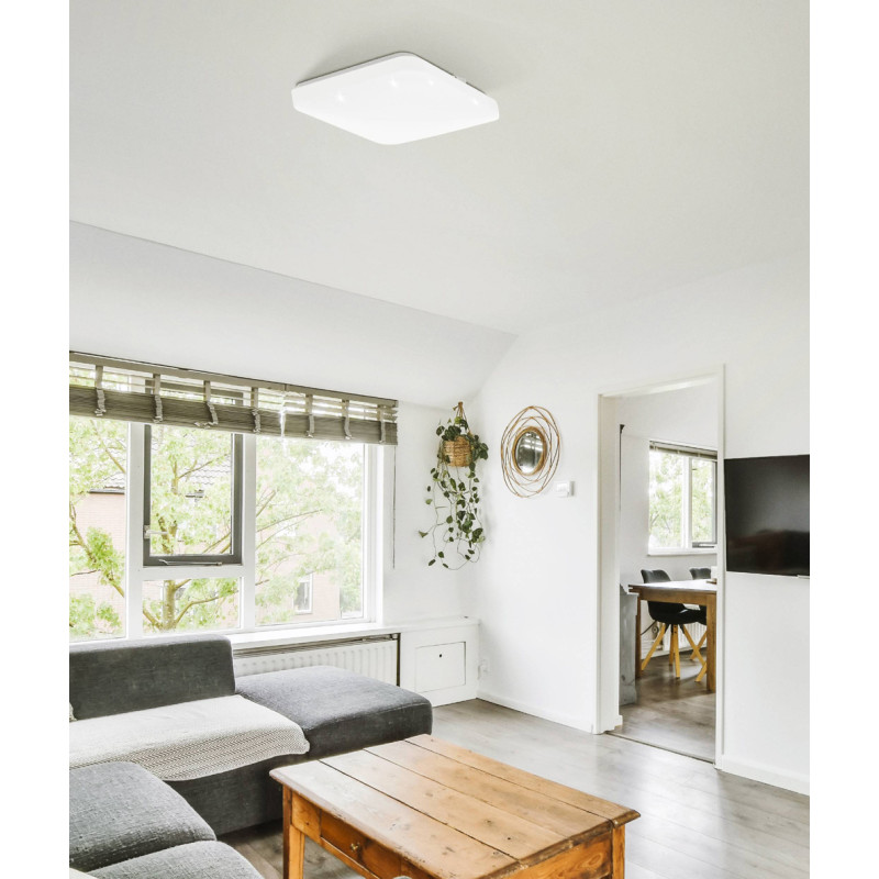 Plafonnier LED Frania blanc 6 × 5,5 W EGLO Plafonnier LED Frania blanc 6 × 5,5 W EGLO