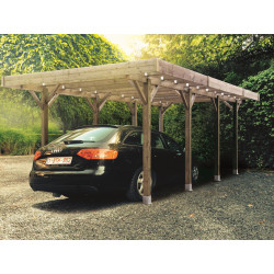 Carport de base à configurer 3 x 5 m SOLID