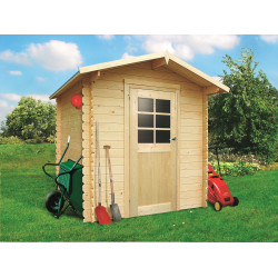 Abri de jardin en bois Essen 19 mm 1,98 x 1,98 m | SOLID